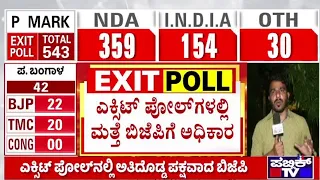 Exit Polls Predict Majority For BJP Led NDA | Public TV