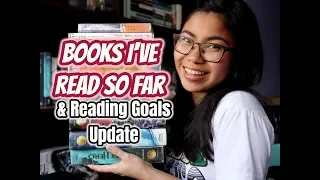 It's June! BOOKS I'VE READ SO FAR & UPDATE ON MY READING GOALS