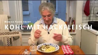 Kohl mit Hackfleisch