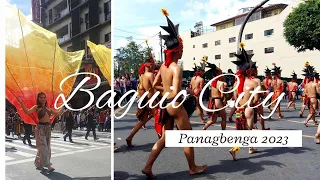 BAGUIO CITY (PART 2) - PANAGBENGA 2023: GRAND STREET DANCE PARADE & GRAND FLOAT PARADE | vlog 0017