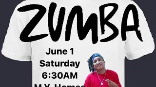 6-01-24 Zumba with Coach Gilbert