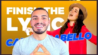 CAMILA CABELLO COVERS SHAWN MENDES, ED SHEERAN & MORE | Finish The Lyric | Capital REACTION