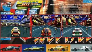 Scud Race - REAL 3 Player Game (Beginner Night) Supermodel r803