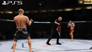 (PS5) UFC 4 McGregor Vs Masvidal 4K HDR Gameplay-Dream Fight