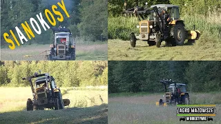 ☘️koszenie trawy & przetrząsanie🌿🔥🚜ursus c330 w akcji🚜🔥