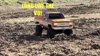 FMS FCX18 K10 LONG LIVE THE V8!!