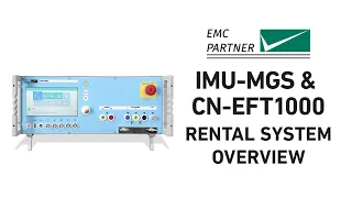 EMC Partner IMU-MGS & CN-EFT1000 - Transient System Overview