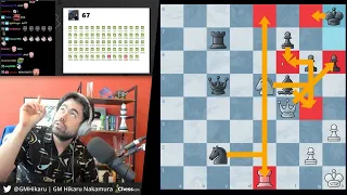 Proof that The Queen's Gambit copied Hikaru Nakamura! Chess on the Ceiling