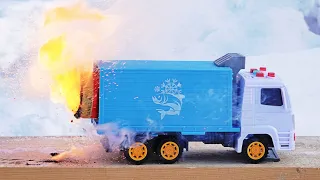 Matches Powered Jet Truck Experiments