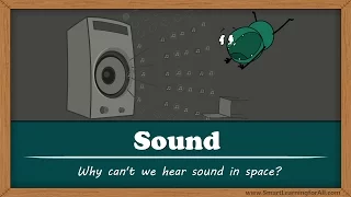 Why can't we hear sound in space? | #aumsum #kids #science #education #children