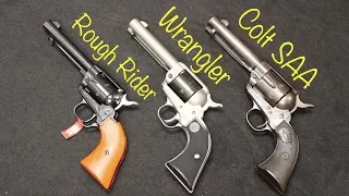 Ruger Wrangler vs Heritage Rough Rider vs Colt SAA