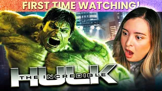 First Time Watching THE INCREDIBLE HULK!! | MCU Movie Reaction