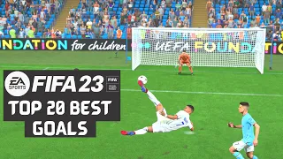 FIFA 23 - TOP 20 BEST GOALS #1 | PS5 [4K60] HDR