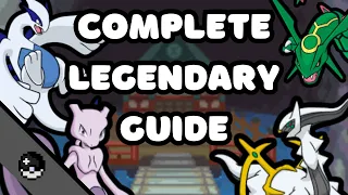 Complete KOTH Legendary Guide for PokeMMO (Catch Mewtwo, Lugia, Rayquaza, Arceus, and Keldeo!)