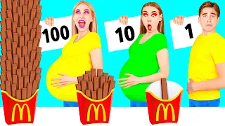 100 Capas de Alimentos Desafío #3 por BooBoom Challenge