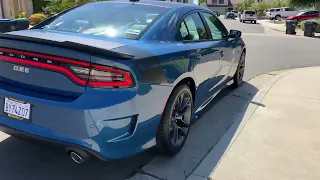 2023 Dodge Charger Daytona cold start stock exhaust