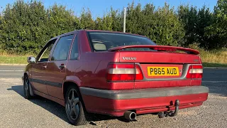 Starting To Tidy Up My 25-Year-Old Volvo 850