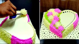 Love Cake Design | Anniversary Cake | Heart Shape Cake Design