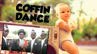 Baby dance in roller pub evian (Coffin Dance Version)