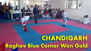 karate kid Raghav Won Gold Medal in Chandigarh state karate Championship 2019 - UMA