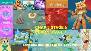 Vergeway Chapter 5 stage 6 - 7 | Lords Mobile guide EASY WIN