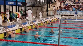 2024-05-12 Gran Prix- Luca DAmbrosio 200 dorso, medaglia d'argento Piscina Scandone