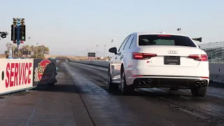 034Motorsport B9 Audi S4 10.02 @ 139.99 MPH Ashes to Asphalt 1/4 Mile Pass