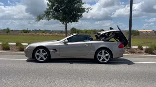 2006 Mercedes Benz SL500 Top Operation and Driving 04212023