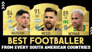 Best Player of Every South American Countries