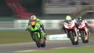 Dutch Supersport wedstrijd British Superbikes Assen 2015