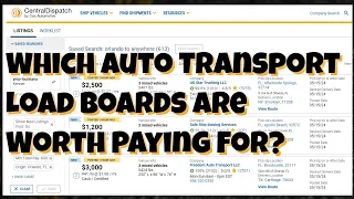 What Auto Transport Load Boards Are Worth Paying For? Central or Super