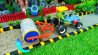 Top the most creatives science projects part #34 Sunfarming ! diy mini tractor plough machine