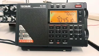 Tecsun PL-330 reception review on SSB mode.