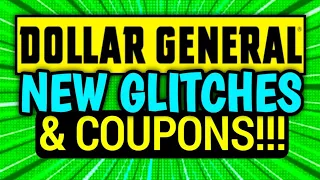 🤑NEW GLITCHES & COUPONS!🤑DOLLAR GENERAL COUPONING THIS WEEK 7/9-7/15🤑EASY COUPONING DEALS!🤑