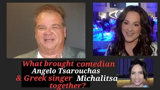 Comedian Angelo Tsarouchas & Greek Singer Michalitsa Perform at the Gala