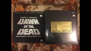 Terminator 2 & Dawn Of The Dead SPECIAL EDITION LASERDISC BOX SETS!!!!!!!!!