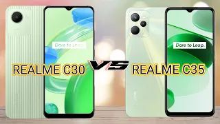 Realme c30 vs Realme c35 comparison (full specs)