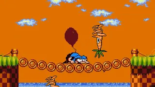 [Longplay 1/10] Sonic Mania: Pizza Tower MOD ( Green Hill Zone )