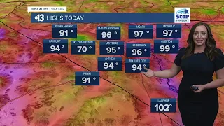 13 First Alert Las Vegas morning forecast | May 1, 2021