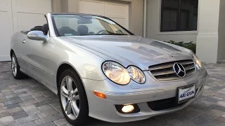 SOLD- 2007 Mercedes-Benz CLK350 Convertible