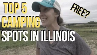 TOP 5 CAMPING AND BOONDOCKING SPOTS IN ILLINOIS / RV LIFE