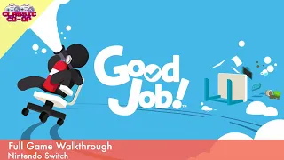 Good Job! | Full Game Walkthrough (No Commentary) | 2 Player Co-op | Nintendo Switch