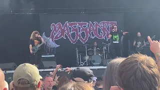 MASSACRE - Metal medley + The Dunwich horror (Live @ Gefle Metal Festival 230715)