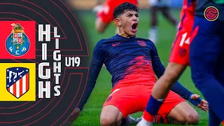 HIGHLIGHTS: FC Porto vs Atletico Madrid U19 UEFA Youth League 2021