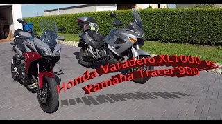 Honda Varadero XL 1000 vs. Yamaha Tracer 900 обзор Ильи