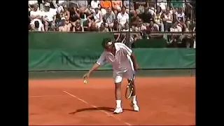 17 years old Rafael Nadal playing tennis in 2003 Bastad 🔥🇸🇪