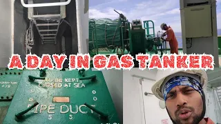 Enclosed Space Entry in LNG Tanker | A day in Gas Tanker👷 Merchant Navy Vlog #sealife #adayinmylife