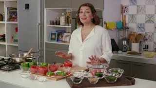 How to Make Stuffed Tomatoes, Peppers and Grape Leaves by Diane Kochilas