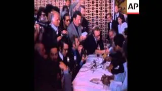 SYND 11 9 74 ALI AND FOREMAN PRESS CONFERENCE