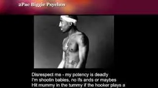 2Pac Biggie-Psychos Subtitle